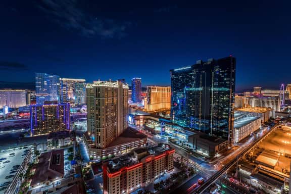 31st Floor 1-BR Corner Suite at Signature at MGM